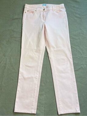 J.McLaughlin Stretch Denim Jeans 6 Womens Petal Pink